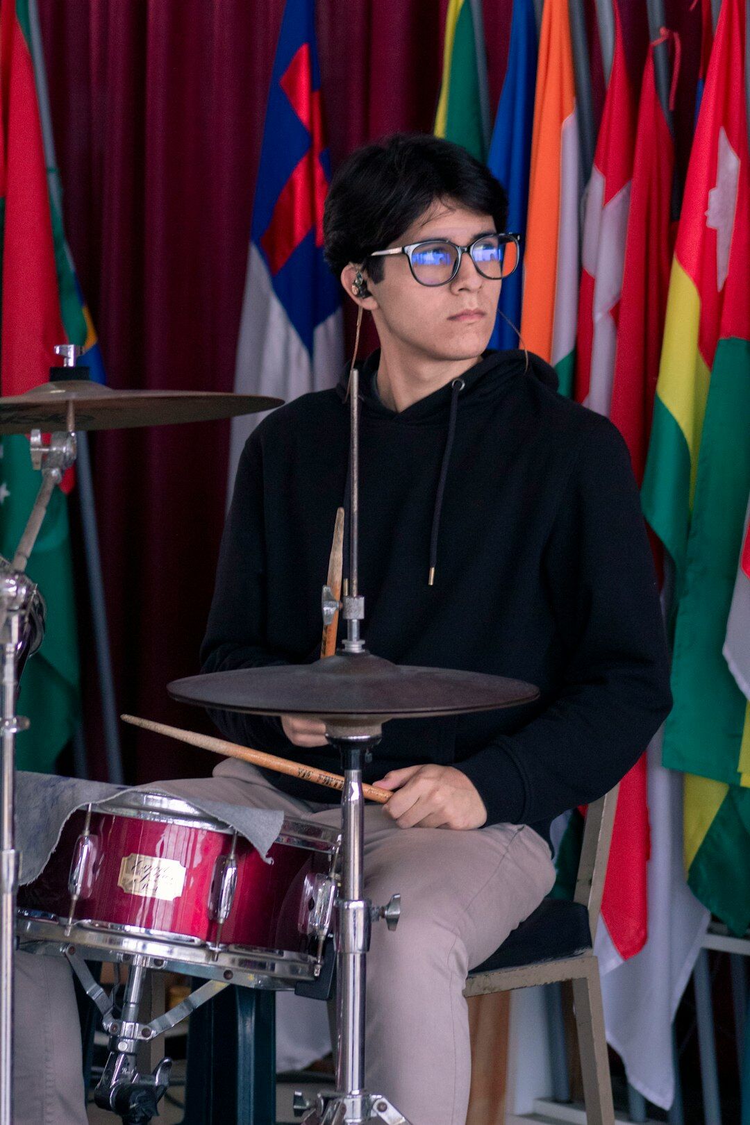 Portrait of a British Asian vision mixing instructor